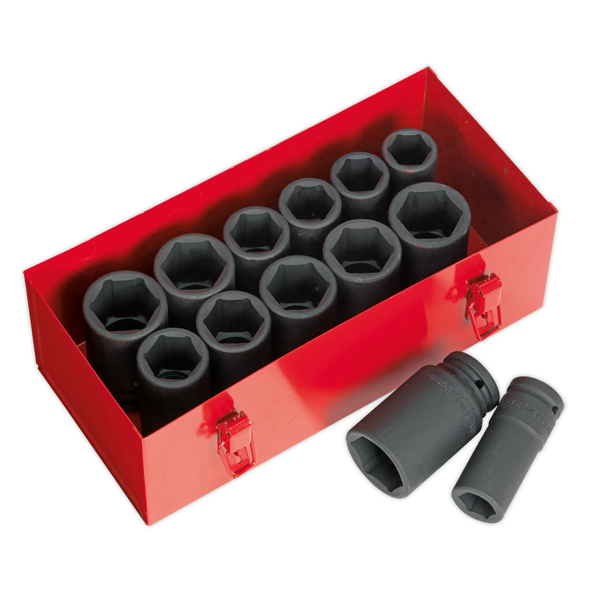 Premier Metric/Imperial Deep Impact Socket Set 3/4"Sq Drive 13pc