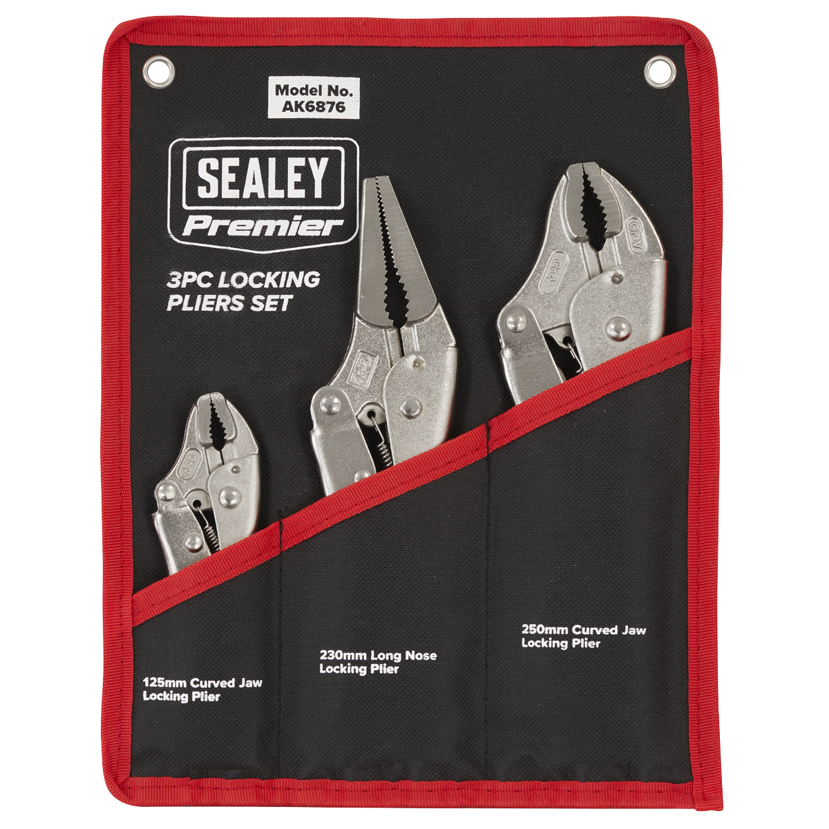 Premier Locking Pliers Set 3pc