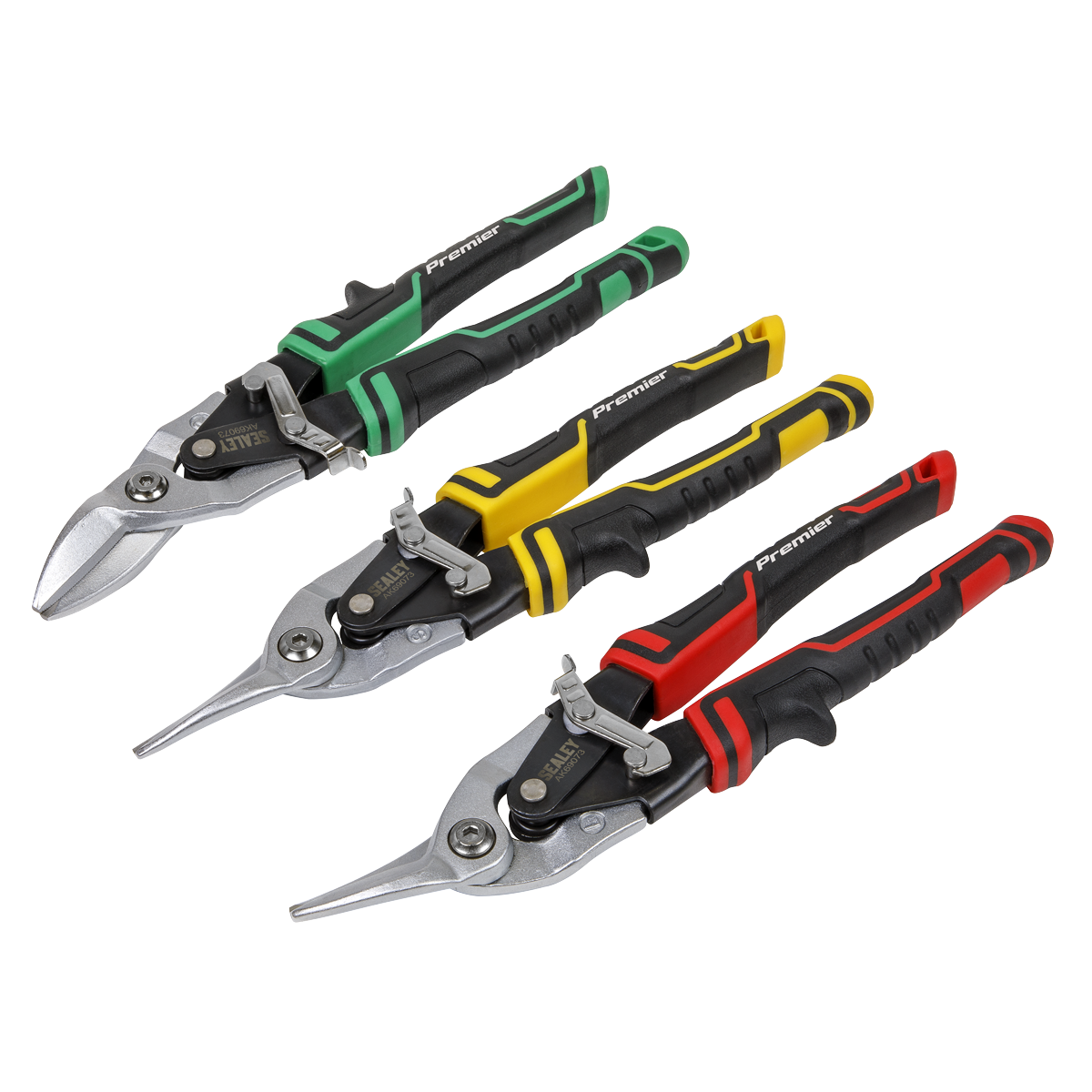 Premier High Leverage Aviation Tin Snip Set 3pc