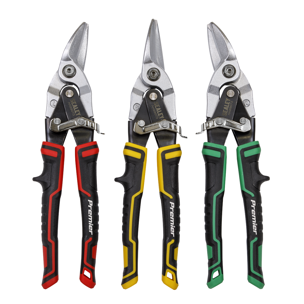 Premier High Leverage Aviation Tin Snip Set 3pc
