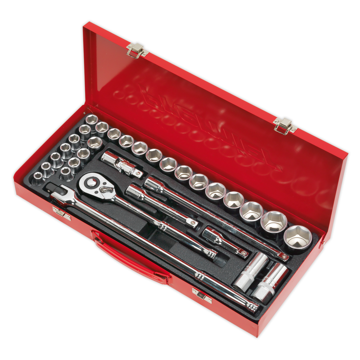 Premier Metric/Imperial Socket Set 1/2"Sq Drive 32pc