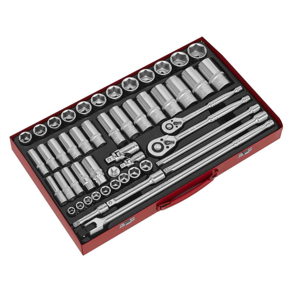Premier Socket Set 3/8" & 1/2"Sq Drive 50pc