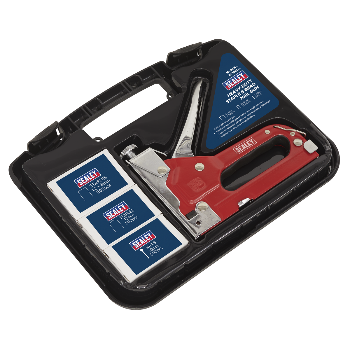 Premier Heavy-Duty Staple & Brad Nail Gun