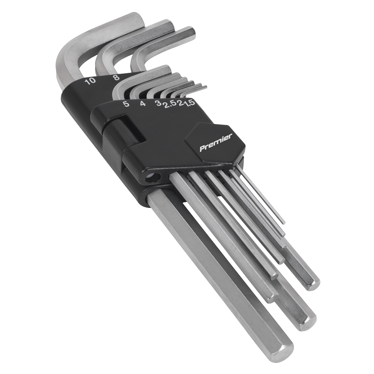 Premier Long Hex Key Set 9pc Long