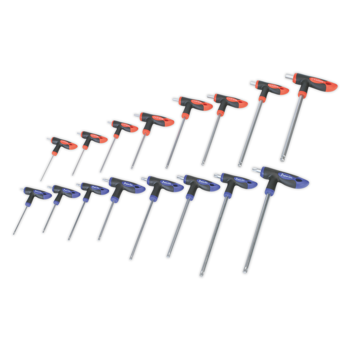Premier T-Handle TRX-Star* & Hex Key Set 16pc