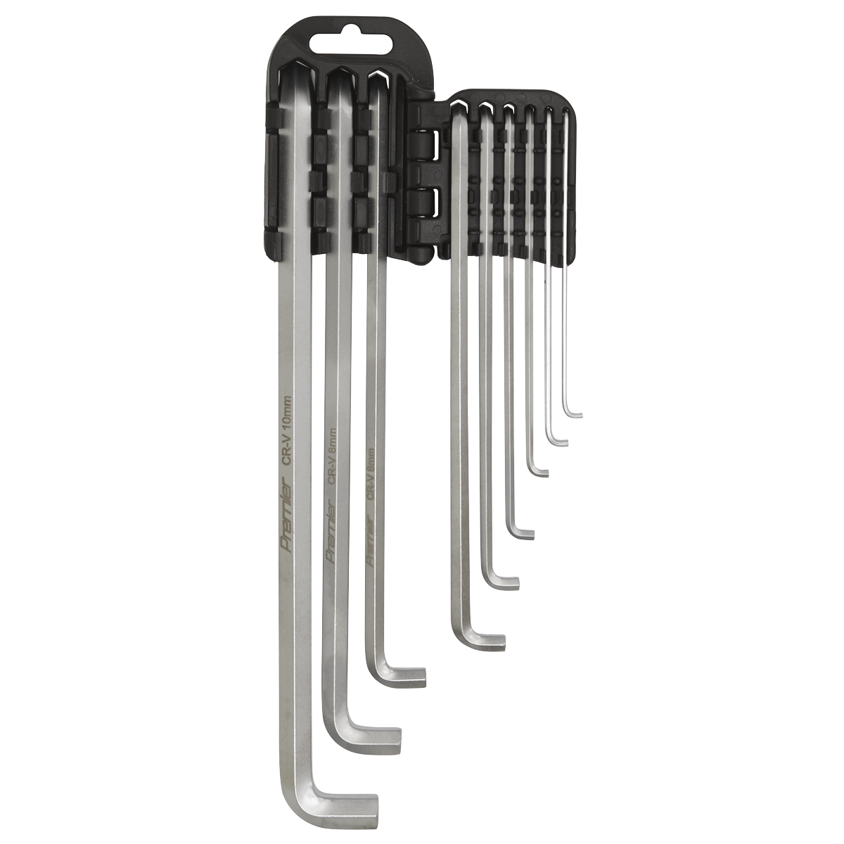 Premier Extra-Long Stubby Element Hex Key Set 9pc