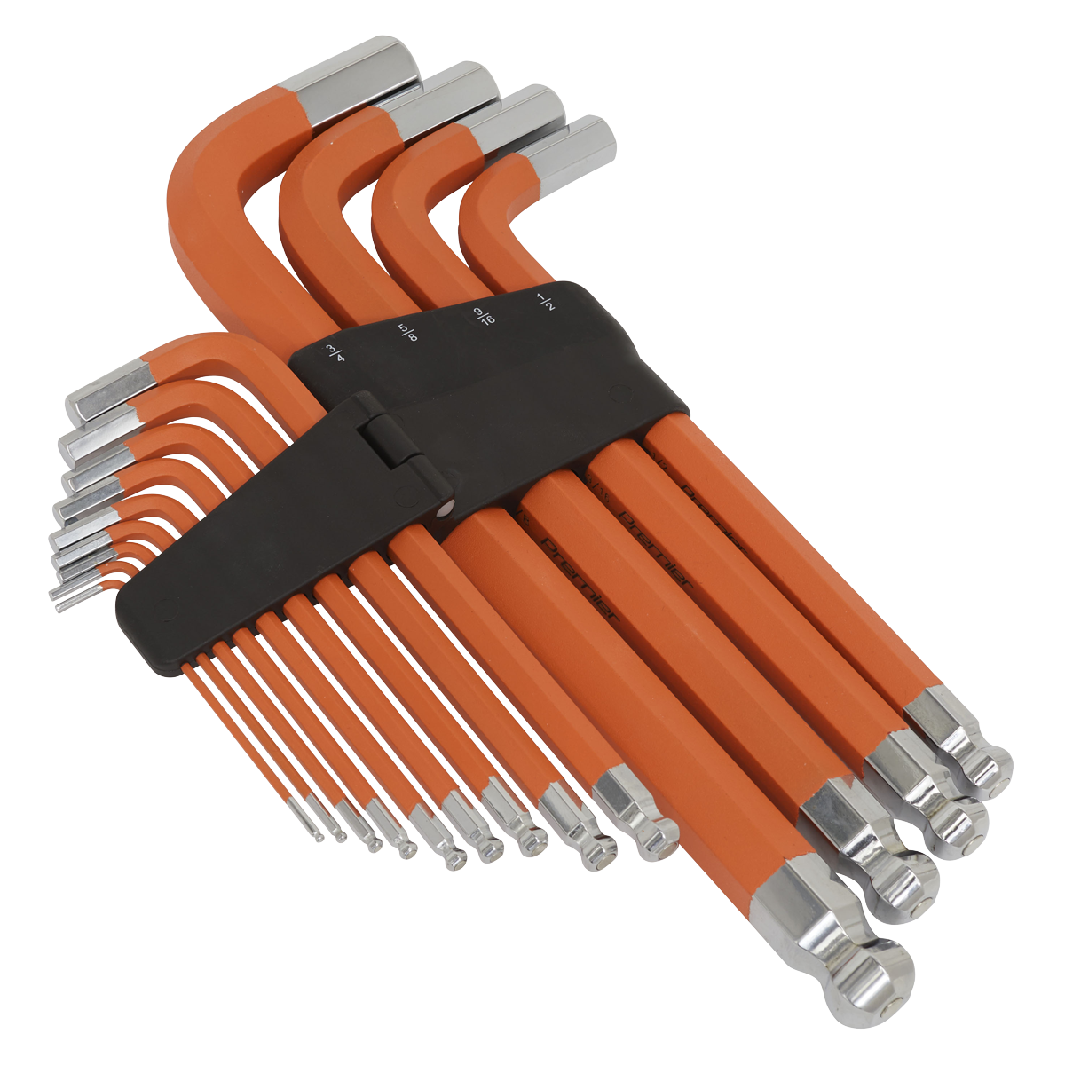 Premier Imperial Jumbo Anti-Slip Ball-End Hex Key Set 13pc