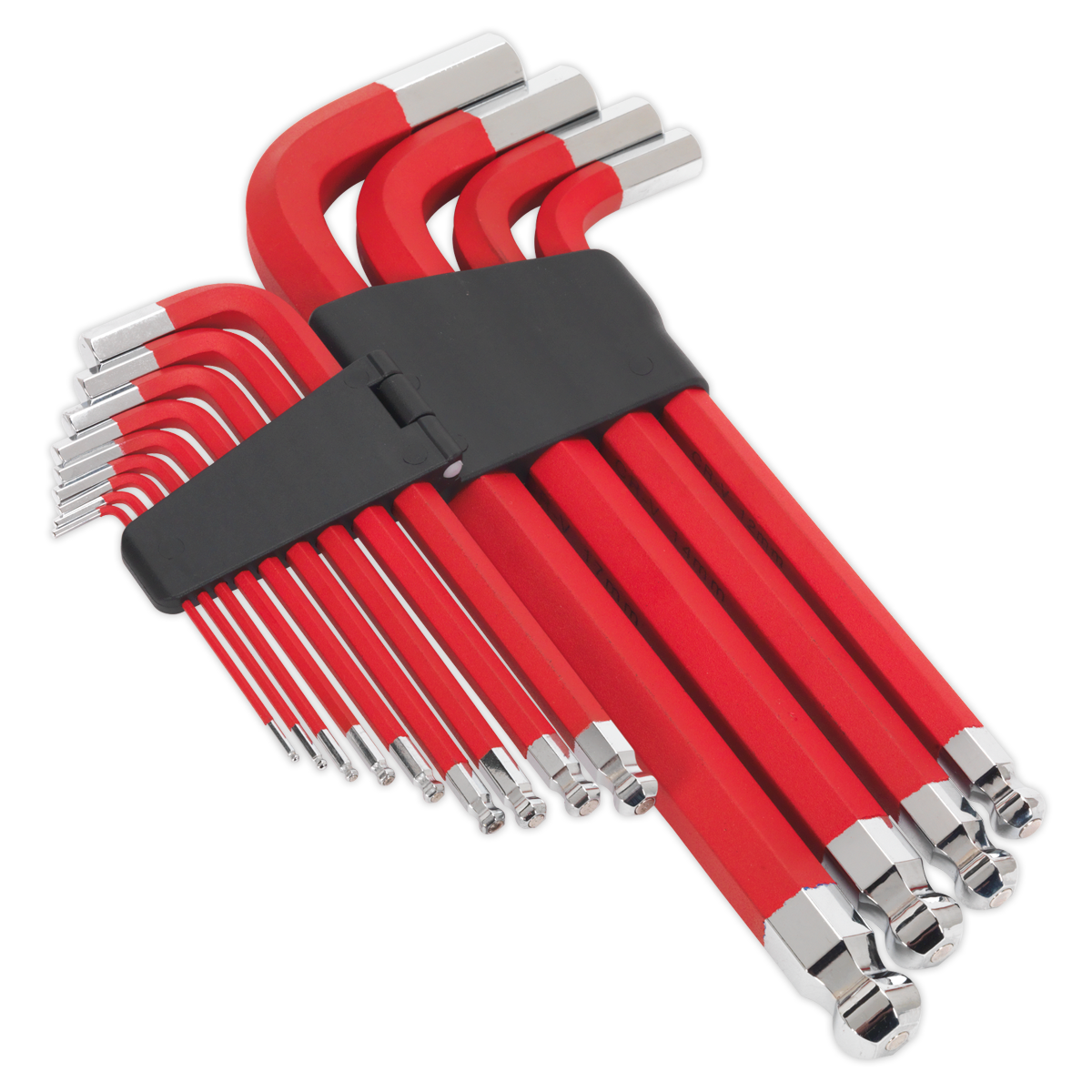 Premier Jumbo Anti-Slip Ball-End Hex Key Set 13pc