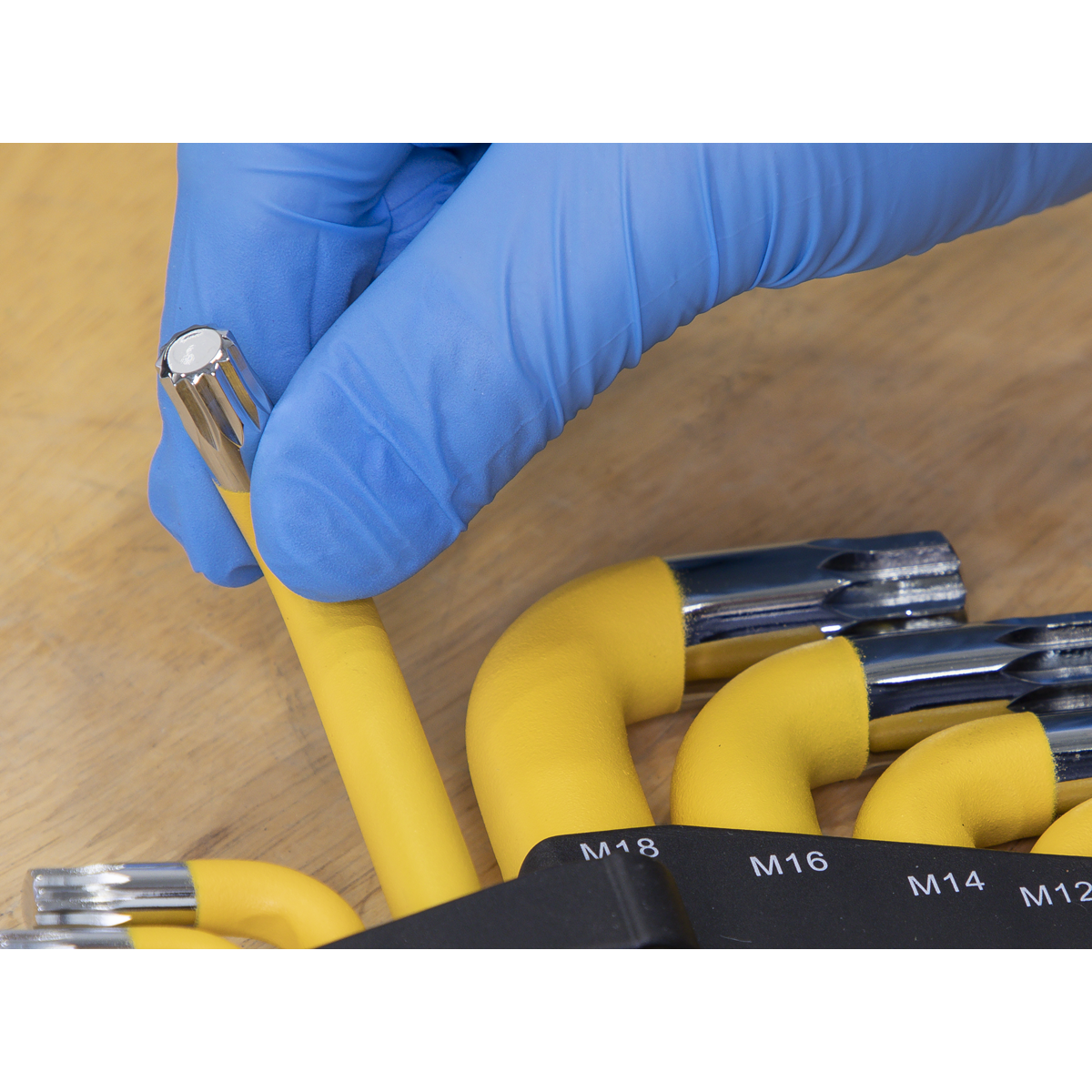 Premier Jumbo Anti-Slip Spline Key Set 9pc