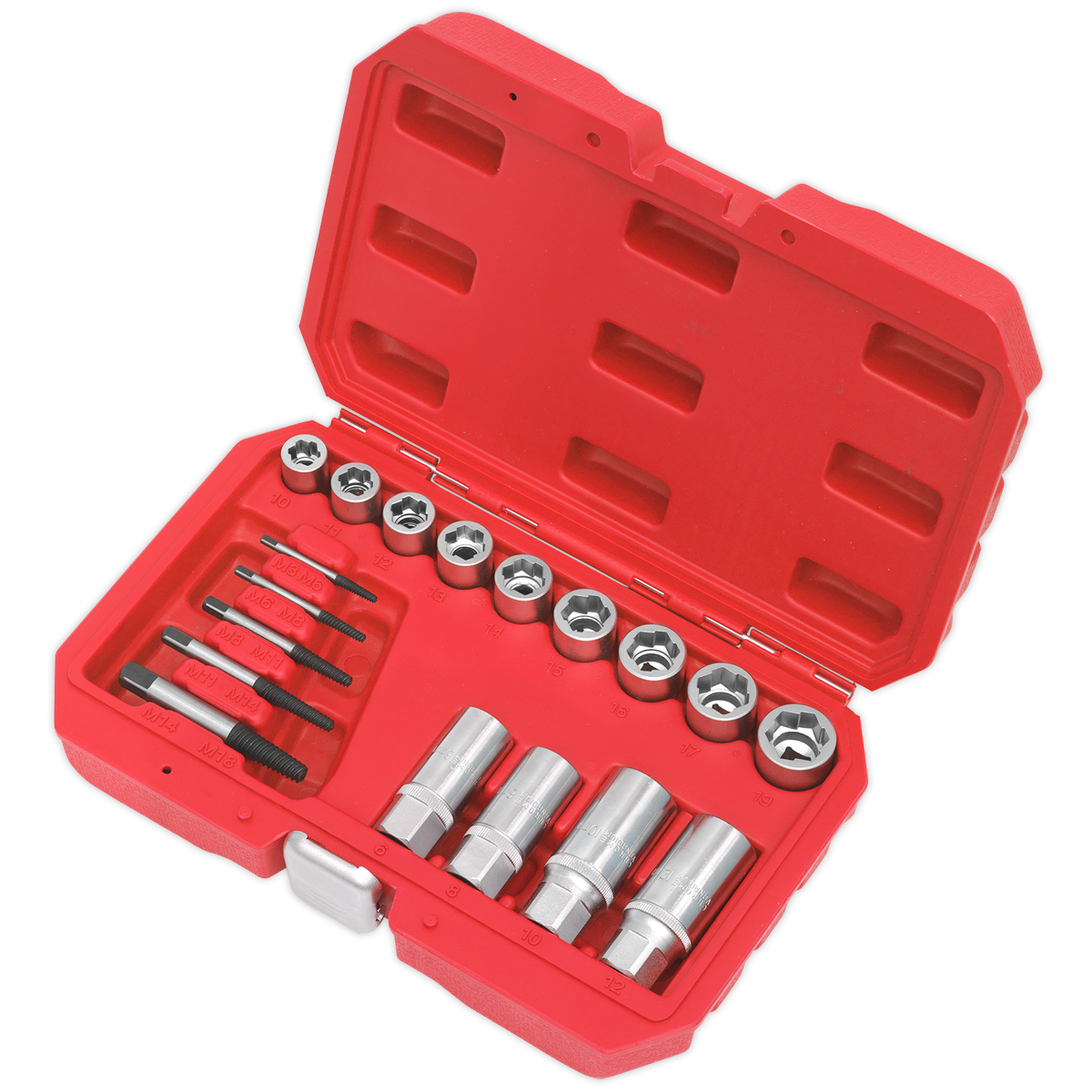 Premier Bolt, Stud & Screw Extractor Set 18pc