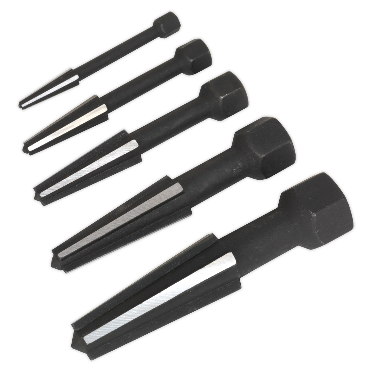 Double Edge Screw Extractor Set 5pc