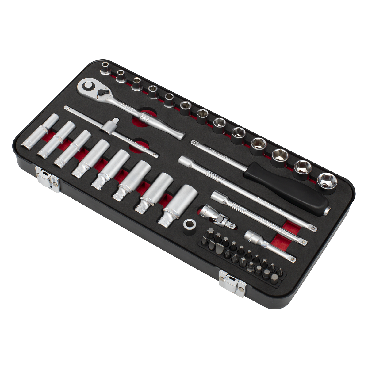 Premier Platinum Socket Set 1/4"Sq Drive 49pc