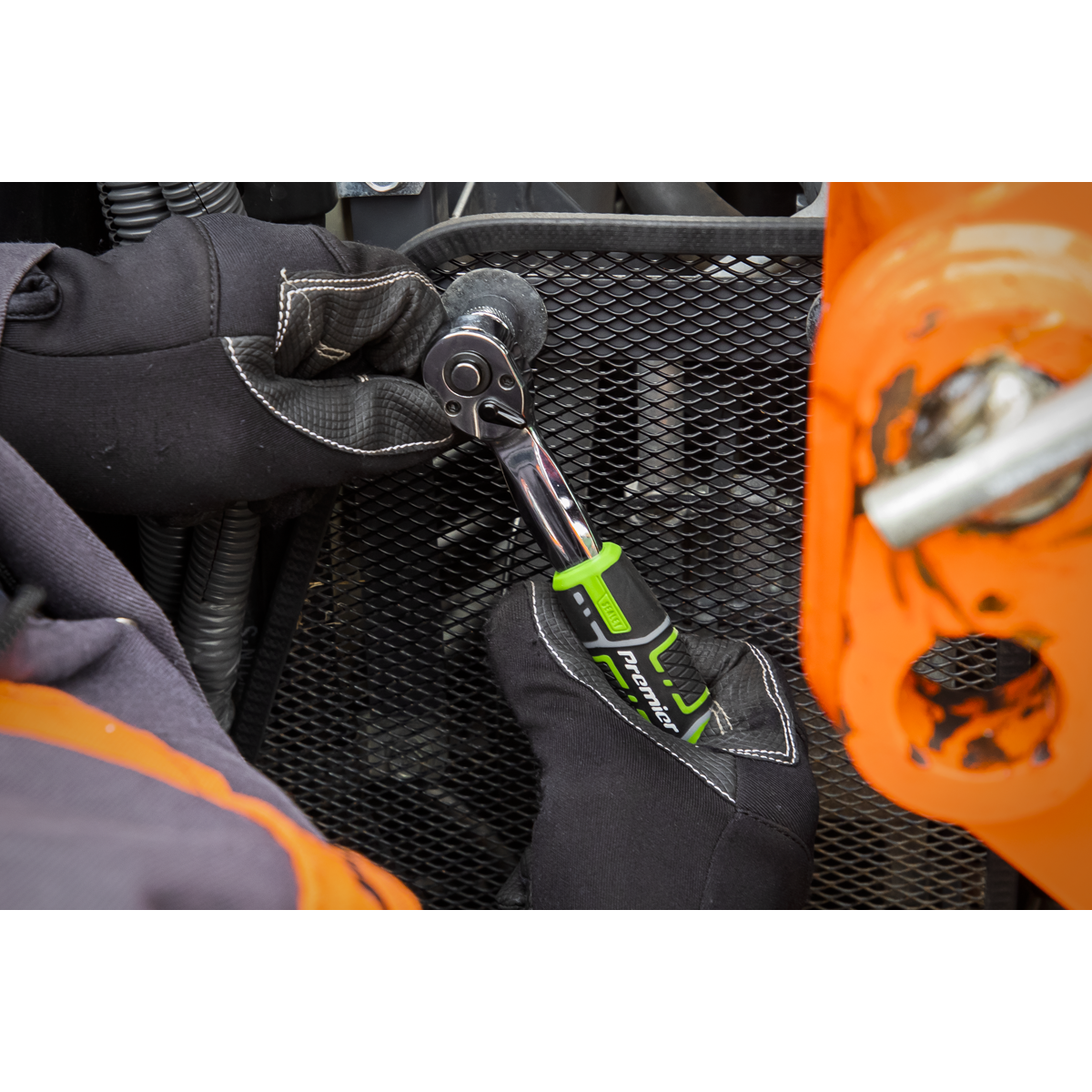 Premier Mechanic's Tool Kit 144pc - Hi-Vis Green