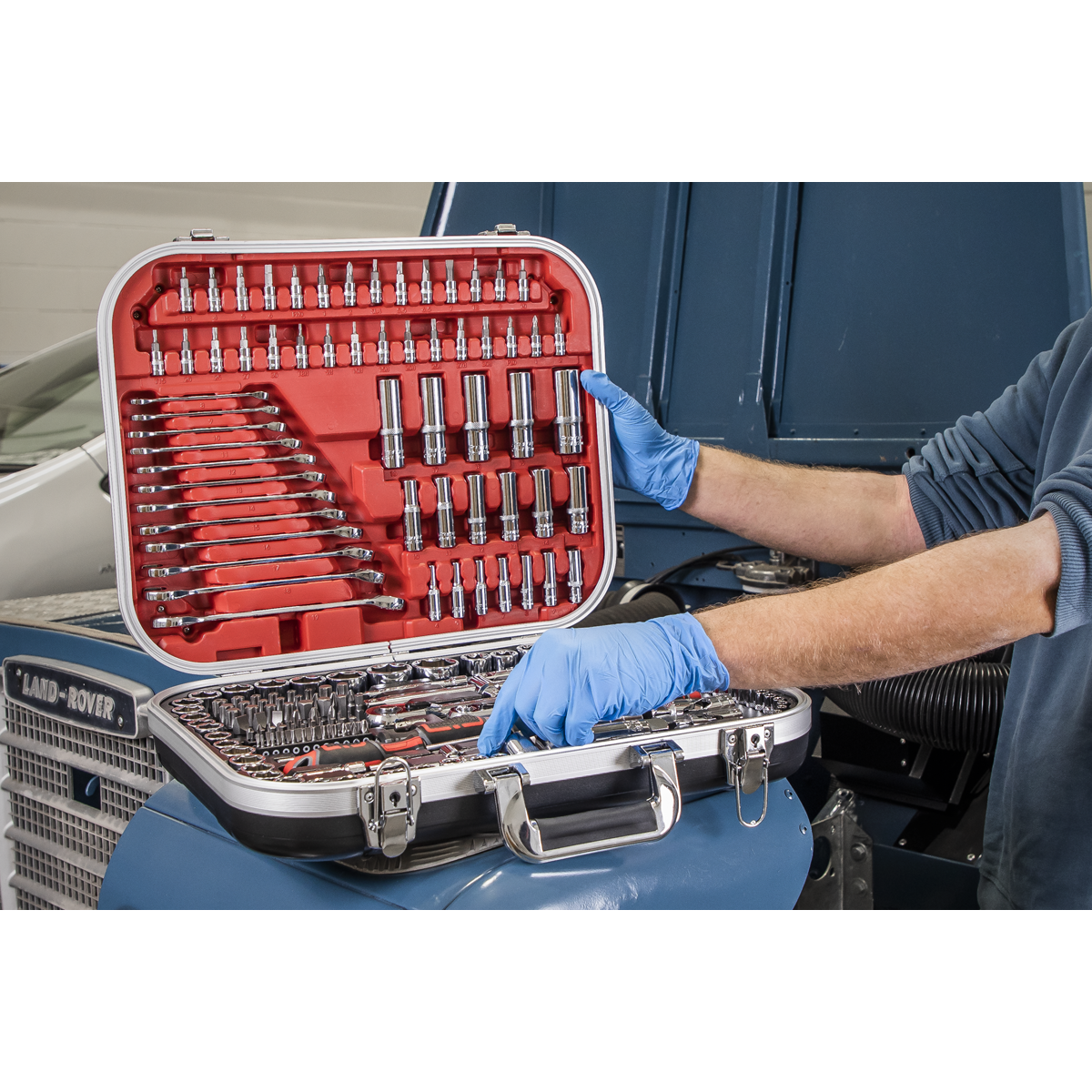 Premier Socket Set 1/4", 3/8" & 1/2"Sq Drive 216pc