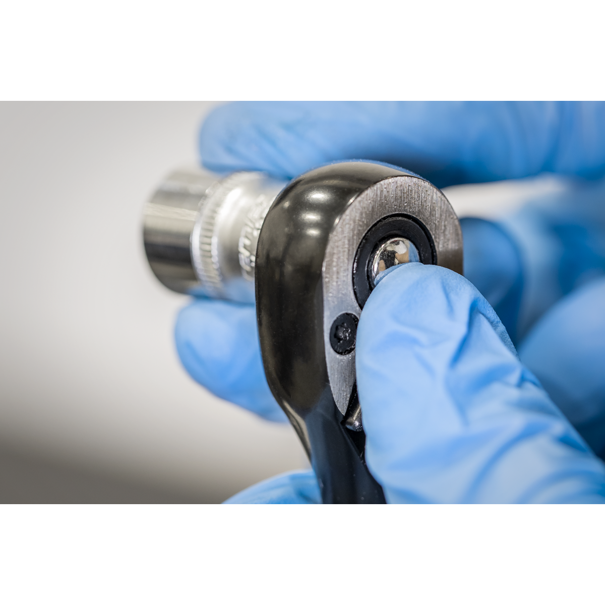 Premier Black Ratchet Wrench