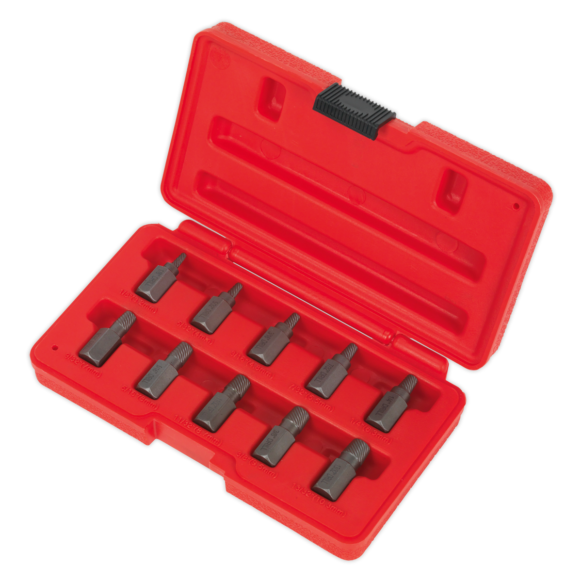 Multi-Spline Screw Extractor Set 10pc