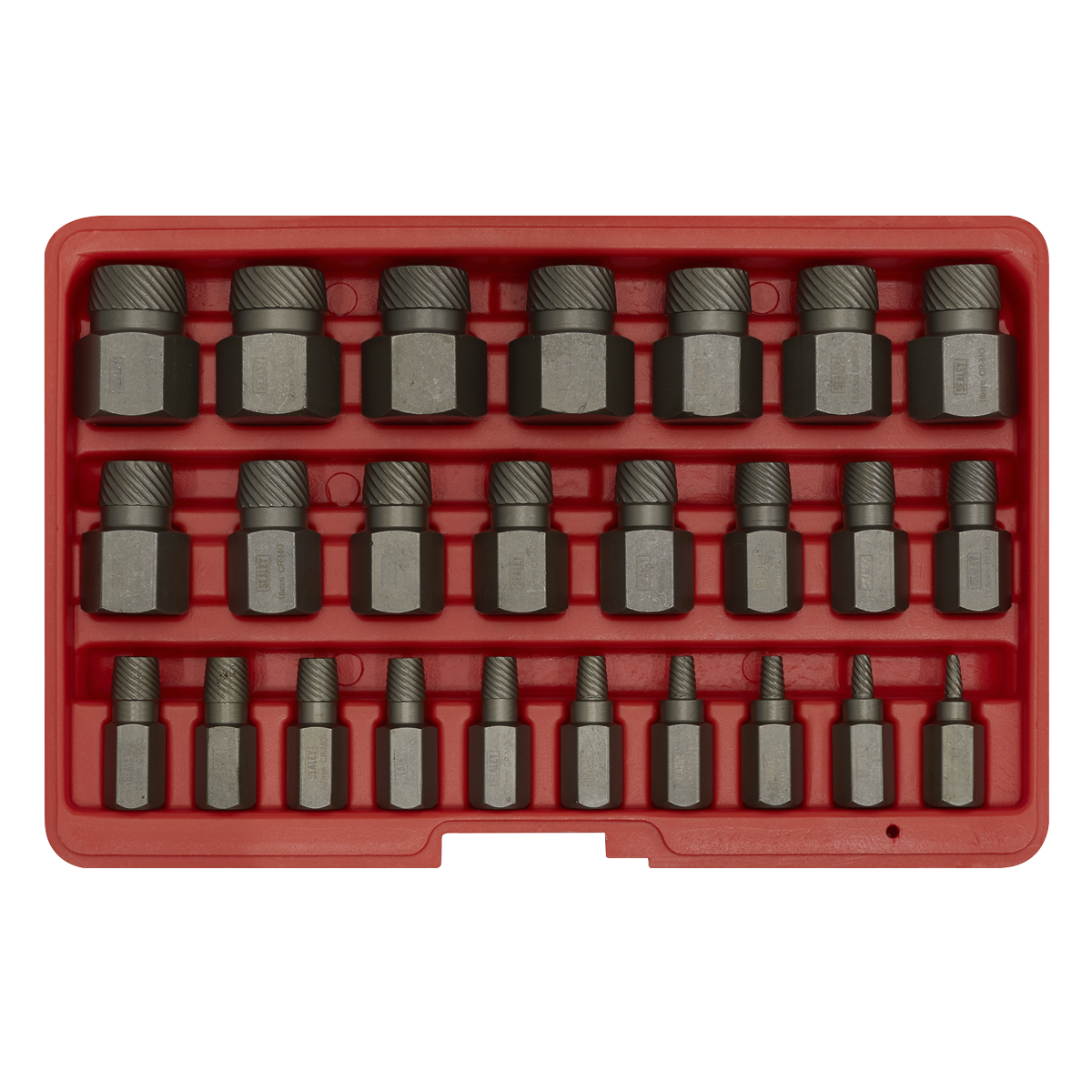 Multi-Spline Screw Extractor Set 25pc
