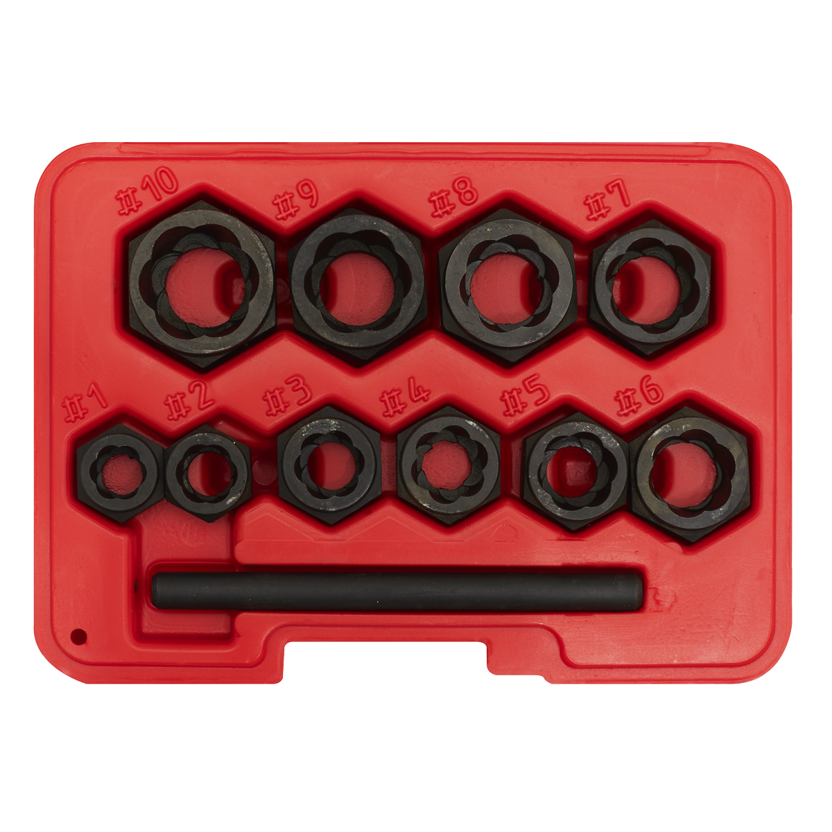 Spanner Type Bolt Extractor Set 11pc