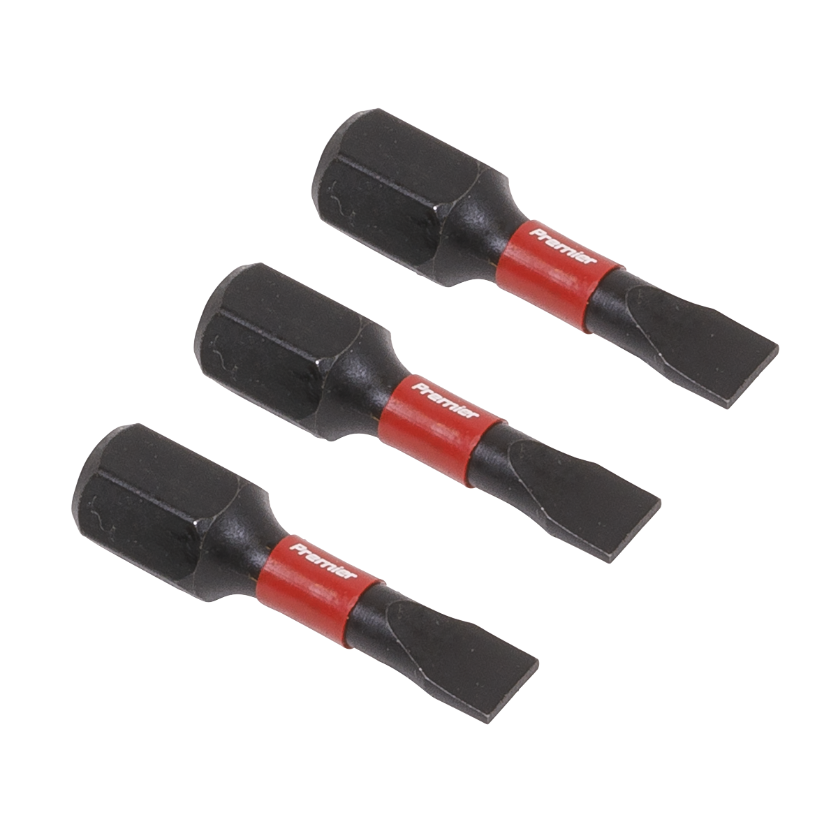 Premier Slotted Impact Power Tool Bits 3pc