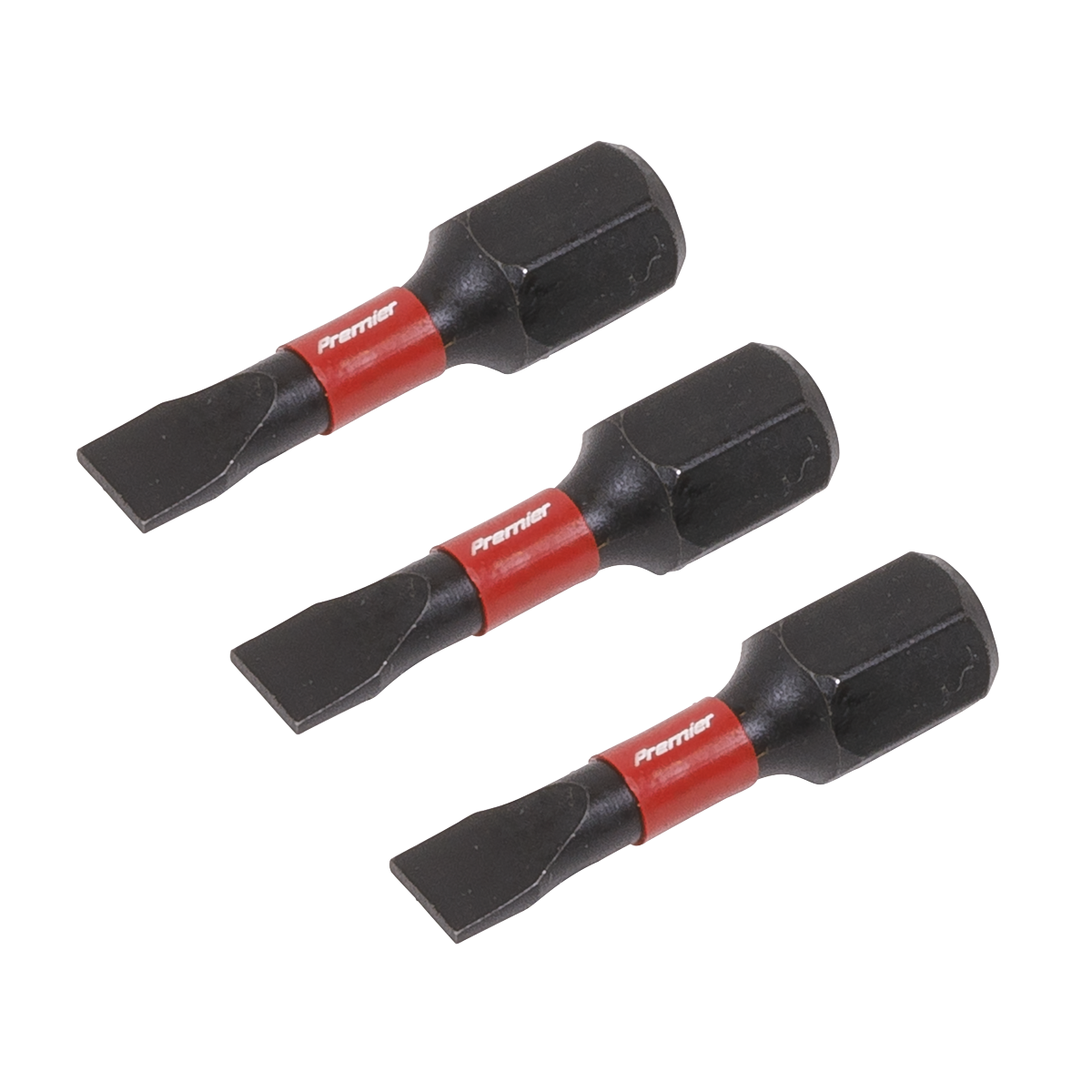 Premier Slotted Impact Power Tool Bits 3pc