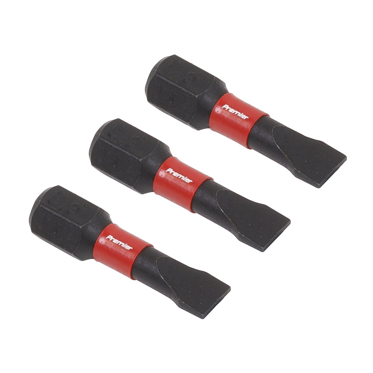 Premier Slotted Impact Power Tool Bits 3pc