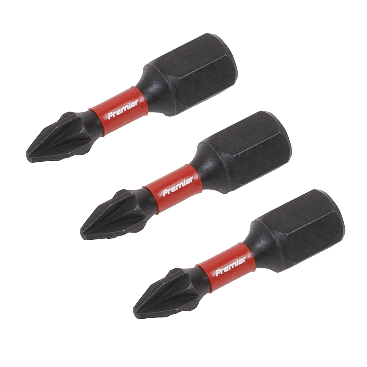 Premier Pozi Impact Power Tool Bits 3pc