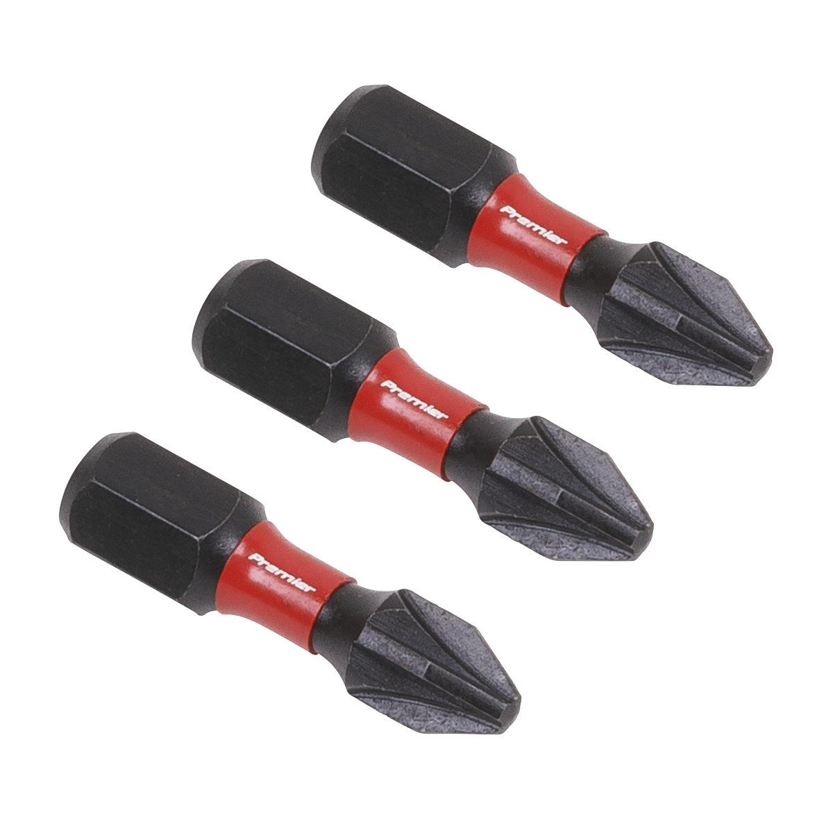 Premier Pozi Impact Power Tool Bits 3pc