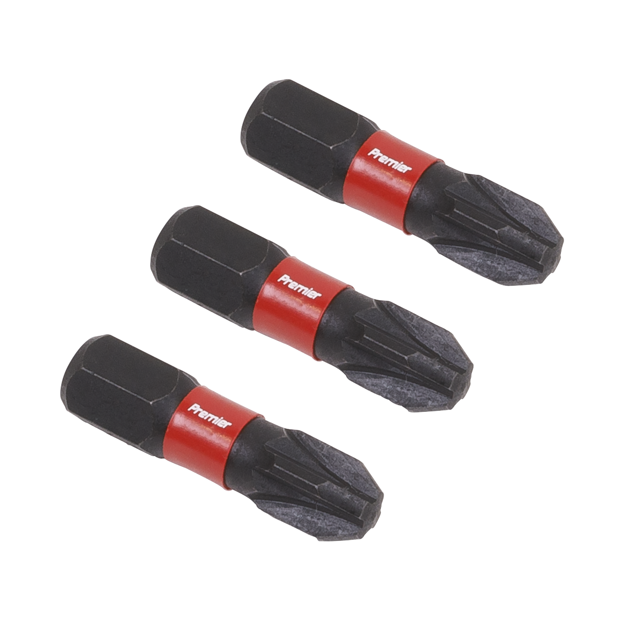 Premier Pozi Impact Power Tool Bits 3pc
