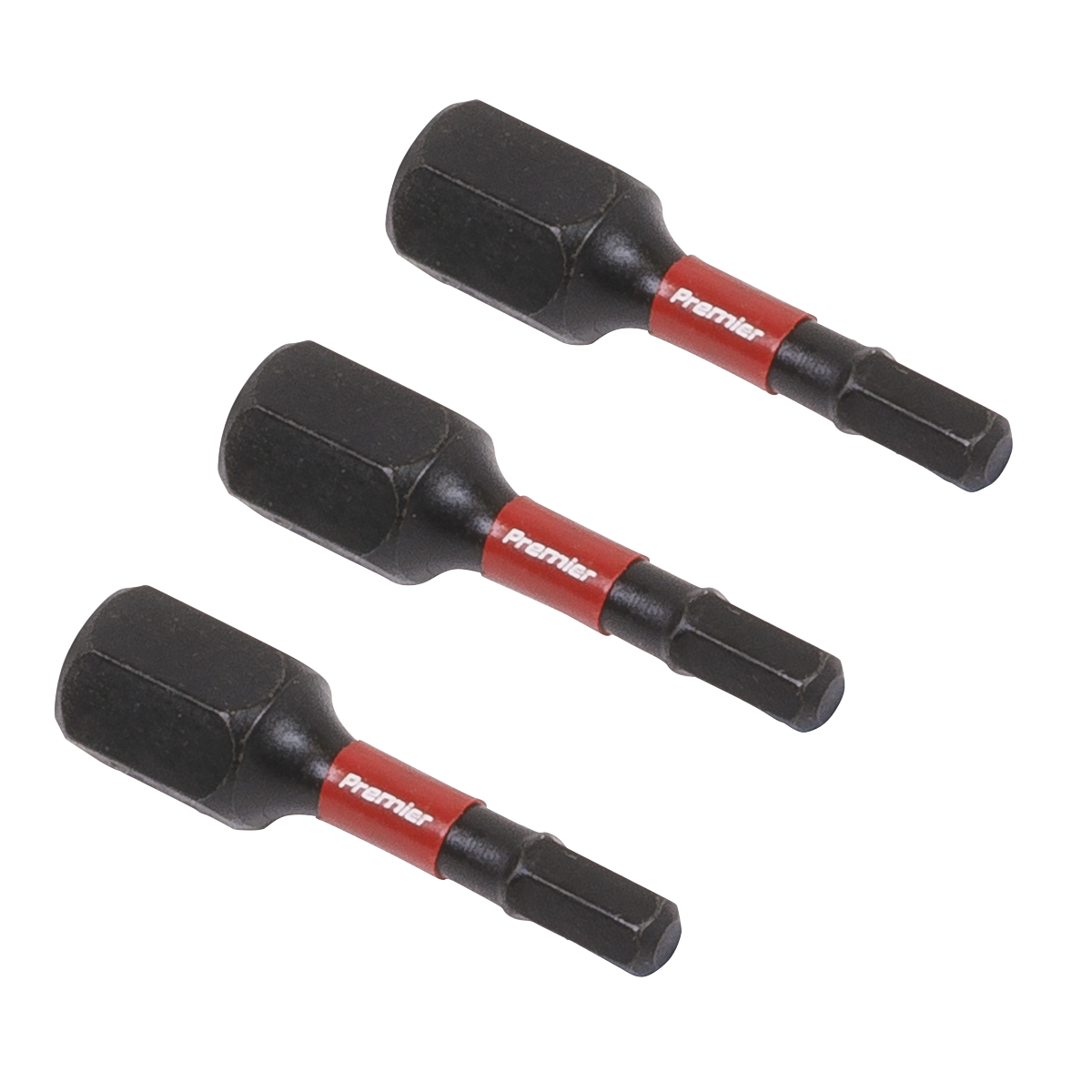 Premier Hex Impact Power Tool Bits 3pc