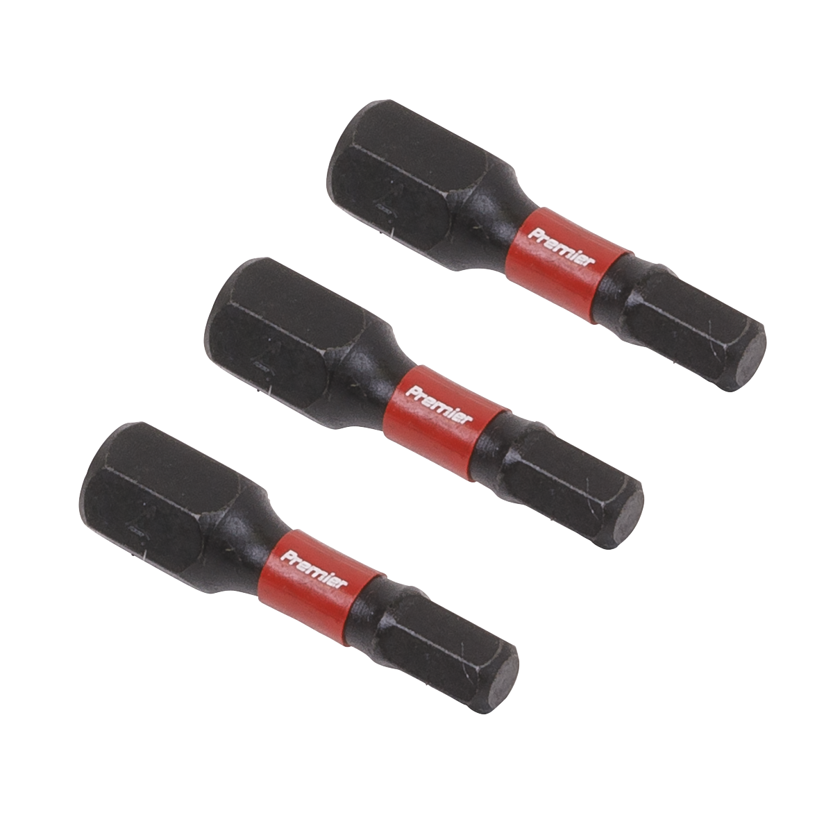 Premier Hex Impact Power Tool Bits 3pc