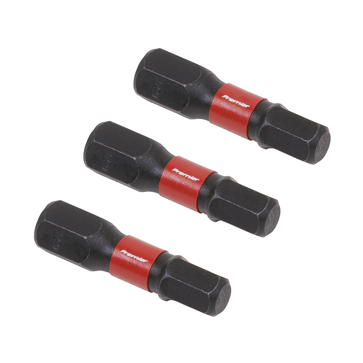 Premier Hex Impact Power Tool Bits 3pc