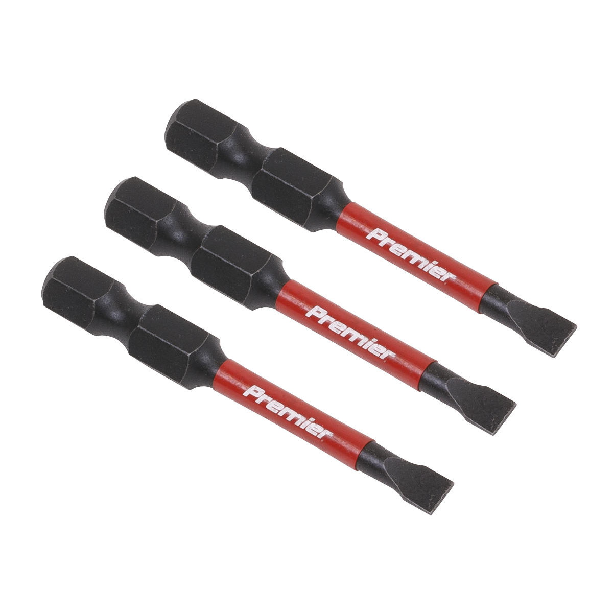 Premier Slotted Impact Power Tool Bits 3pc