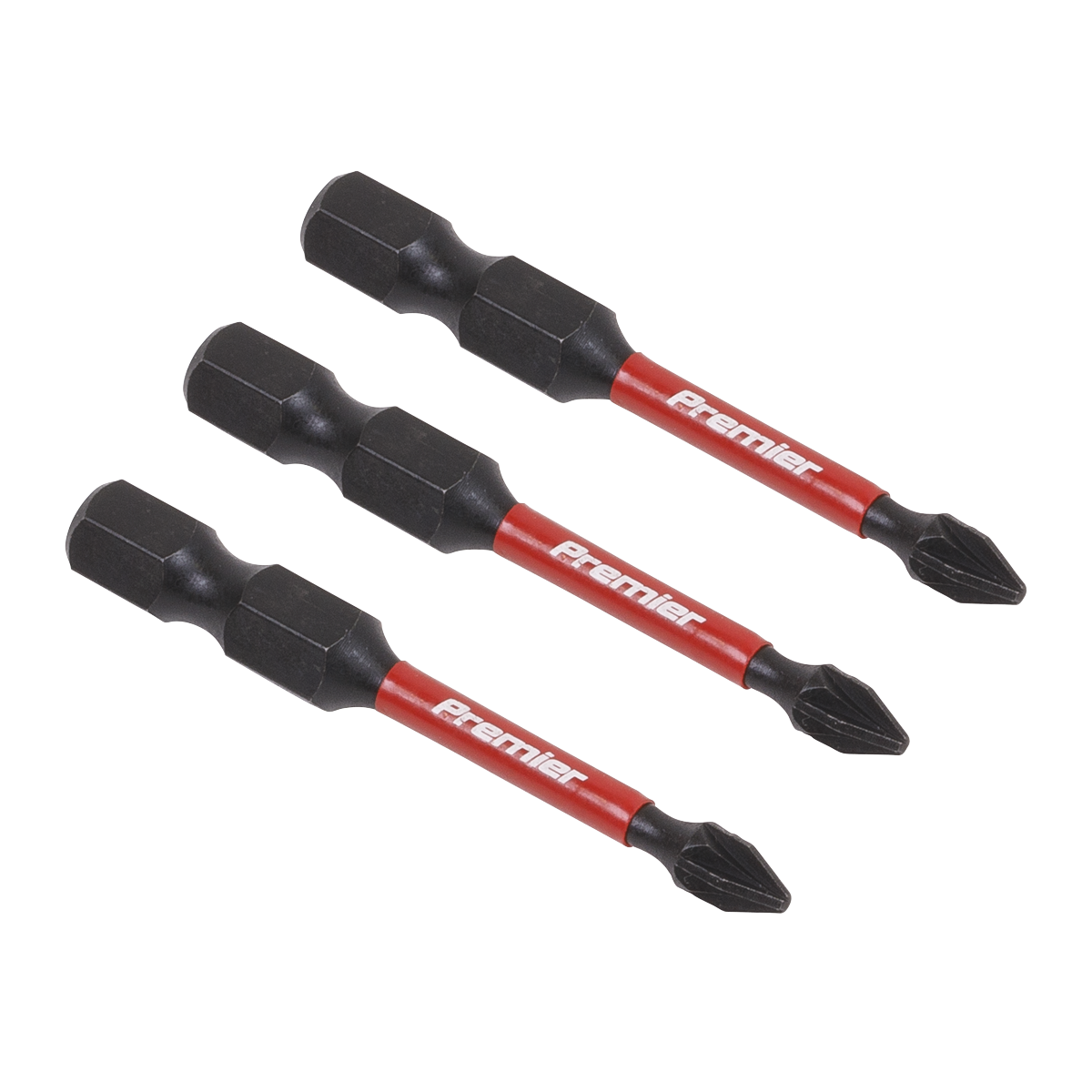 Premier Pozi Impact Power Tool Bits 3pc