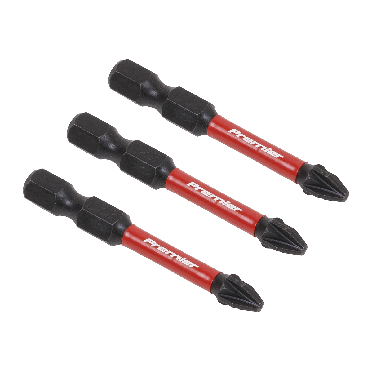 Premier Pozi Impact Power Tool Bits 3pc