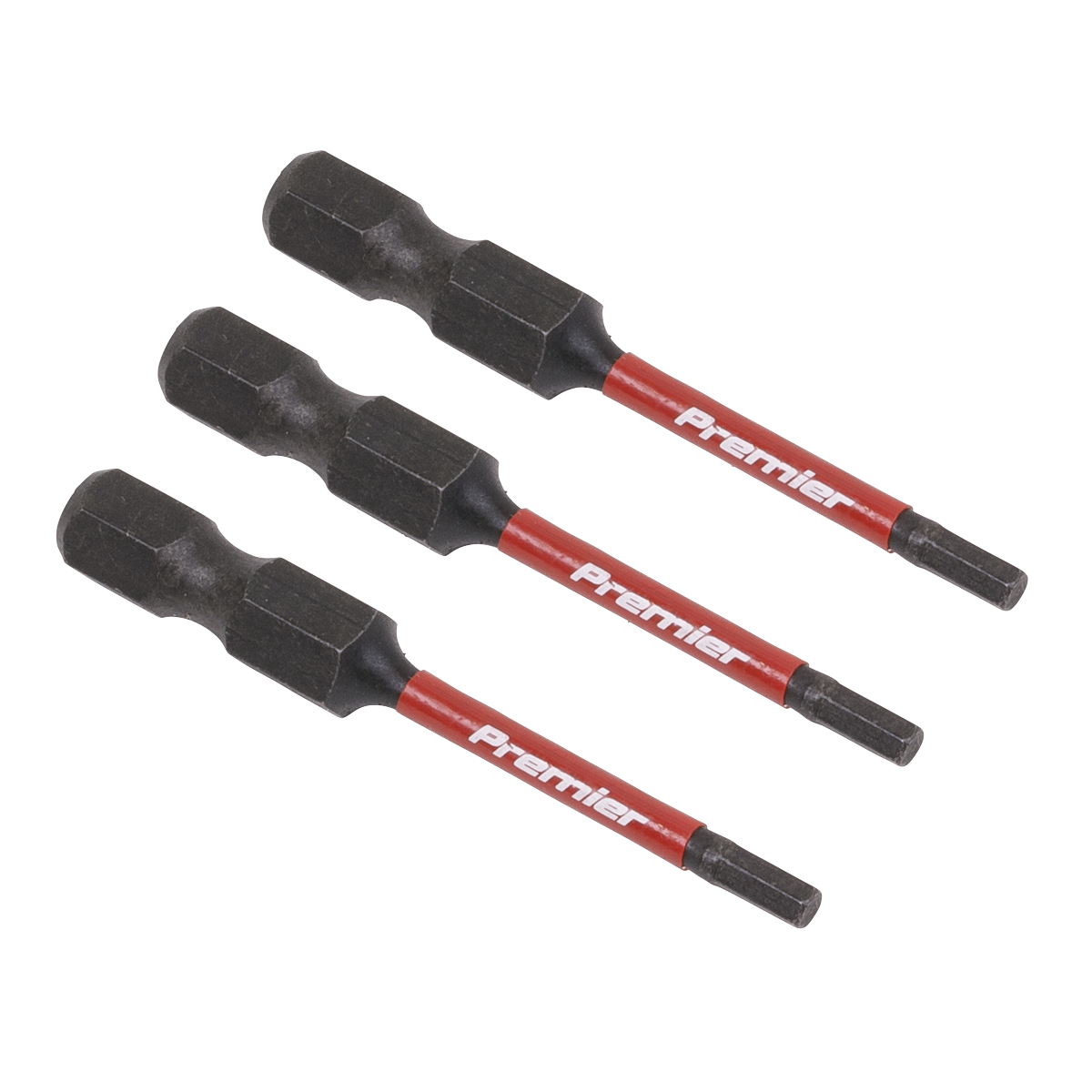 Premier Hex Impact Power Tool Bits 3pc