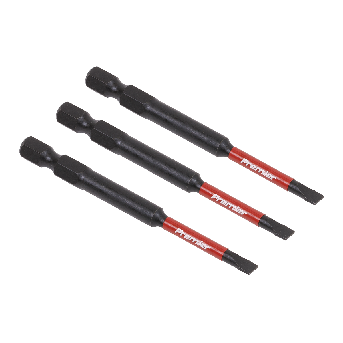 Premier Slotted Impact Power Tool Bits 3pc