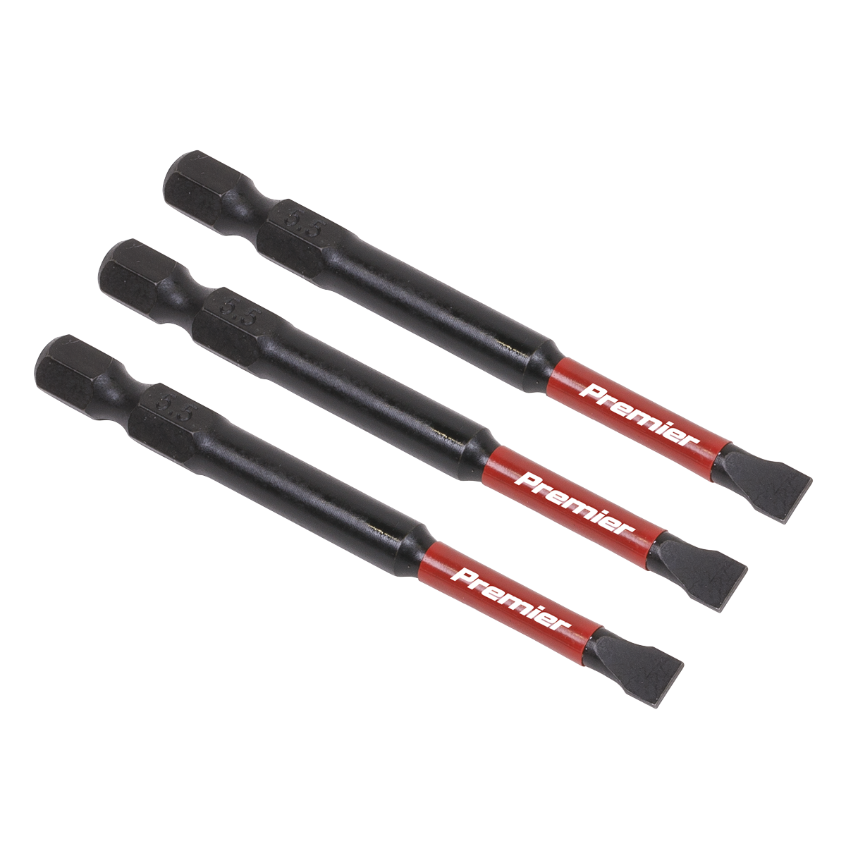 Premier Slotted Impact Power Tool Bits 3pc