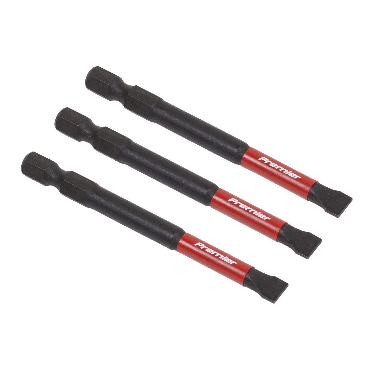 Premier Slotted Impact Power Tool Bits 3pc