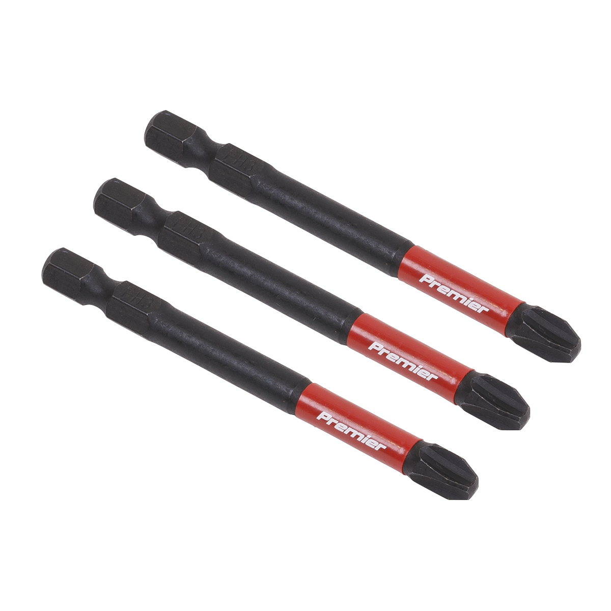 Premier Phillips Impact Power Tool Bits 3pc
