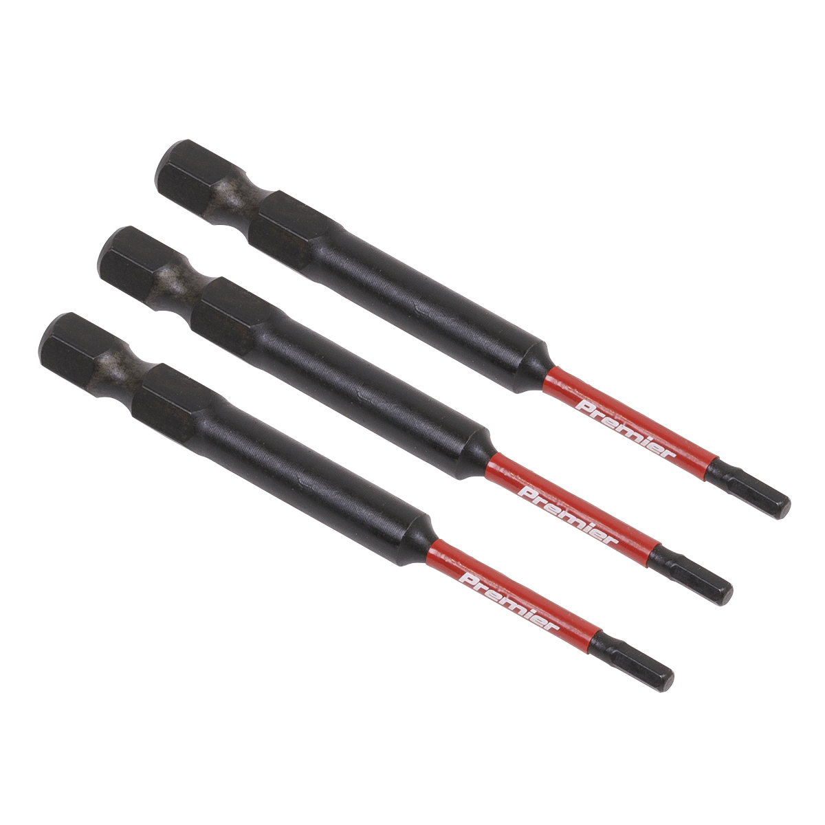 Premier Hex Impact Power Tool Bits 3pc