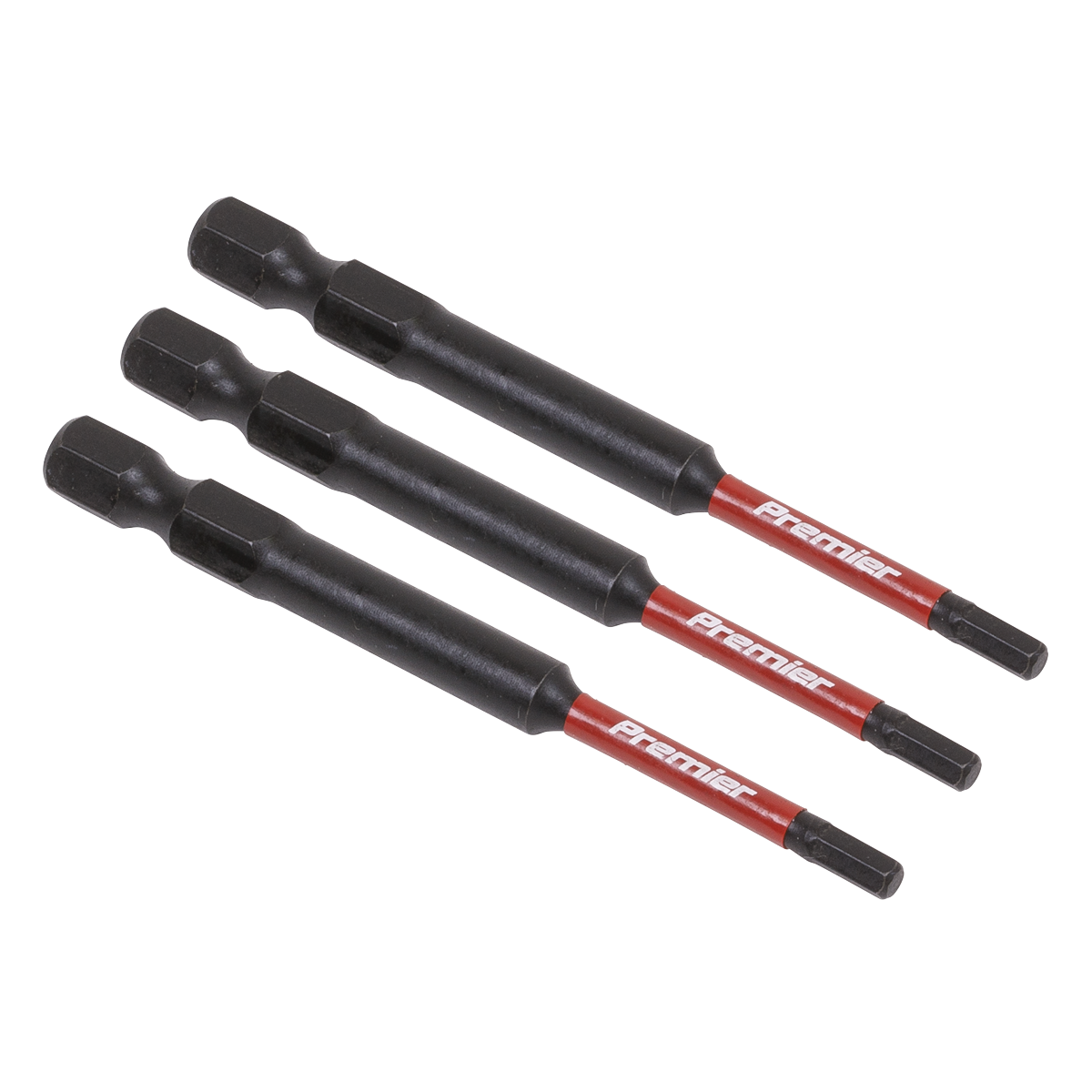 Premier Hex Impact Power Tool Bits 3pc