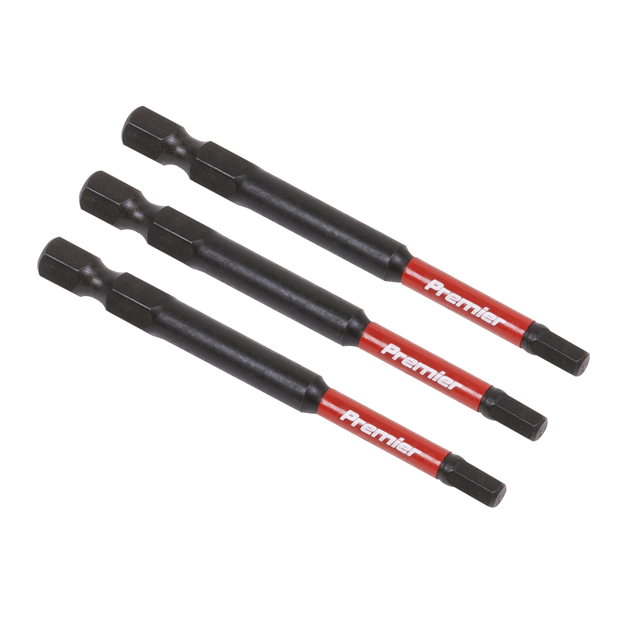 Premier Hex Impact Power Tool Bits 3pc