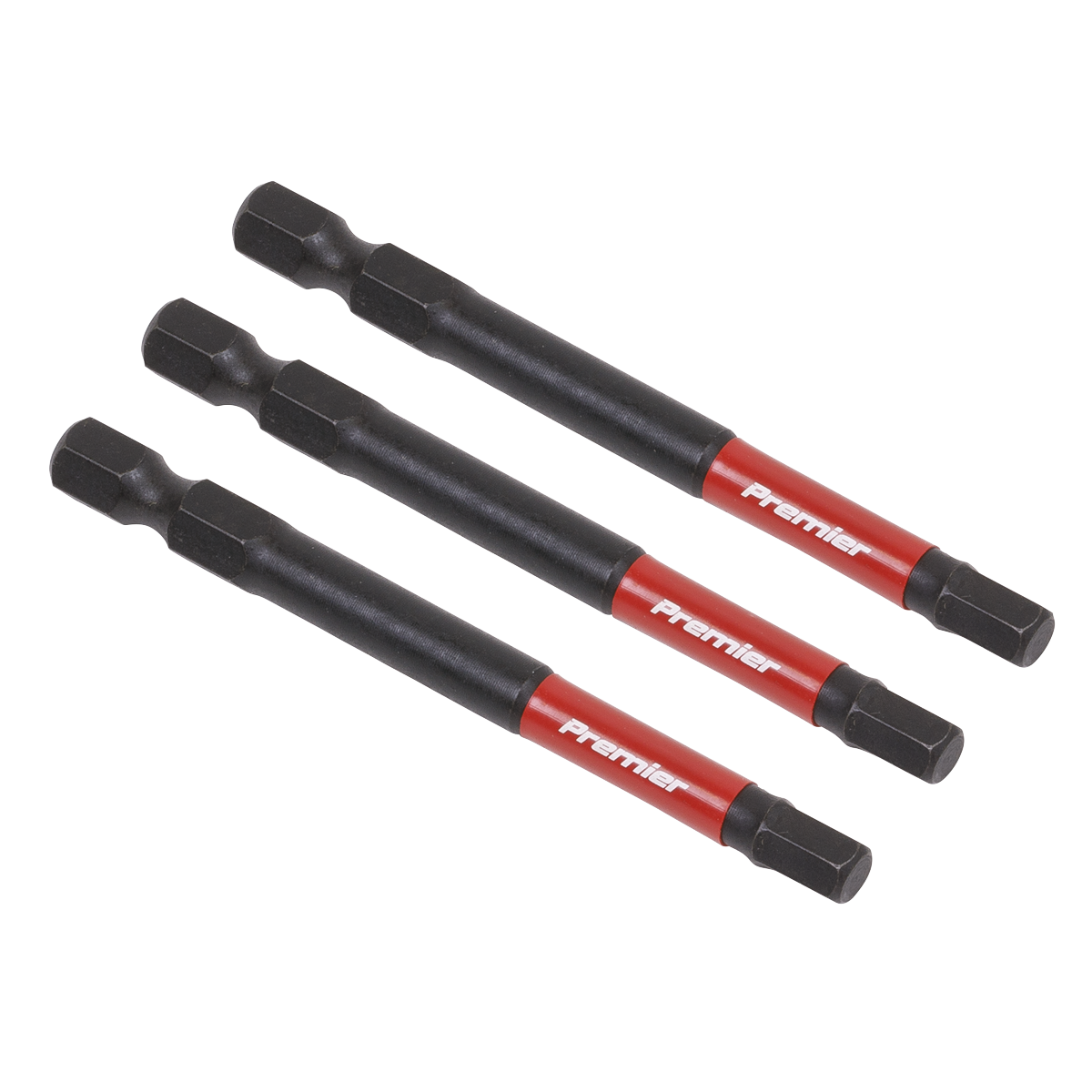 Premier Hex Impact Power Tool Bits 3pc