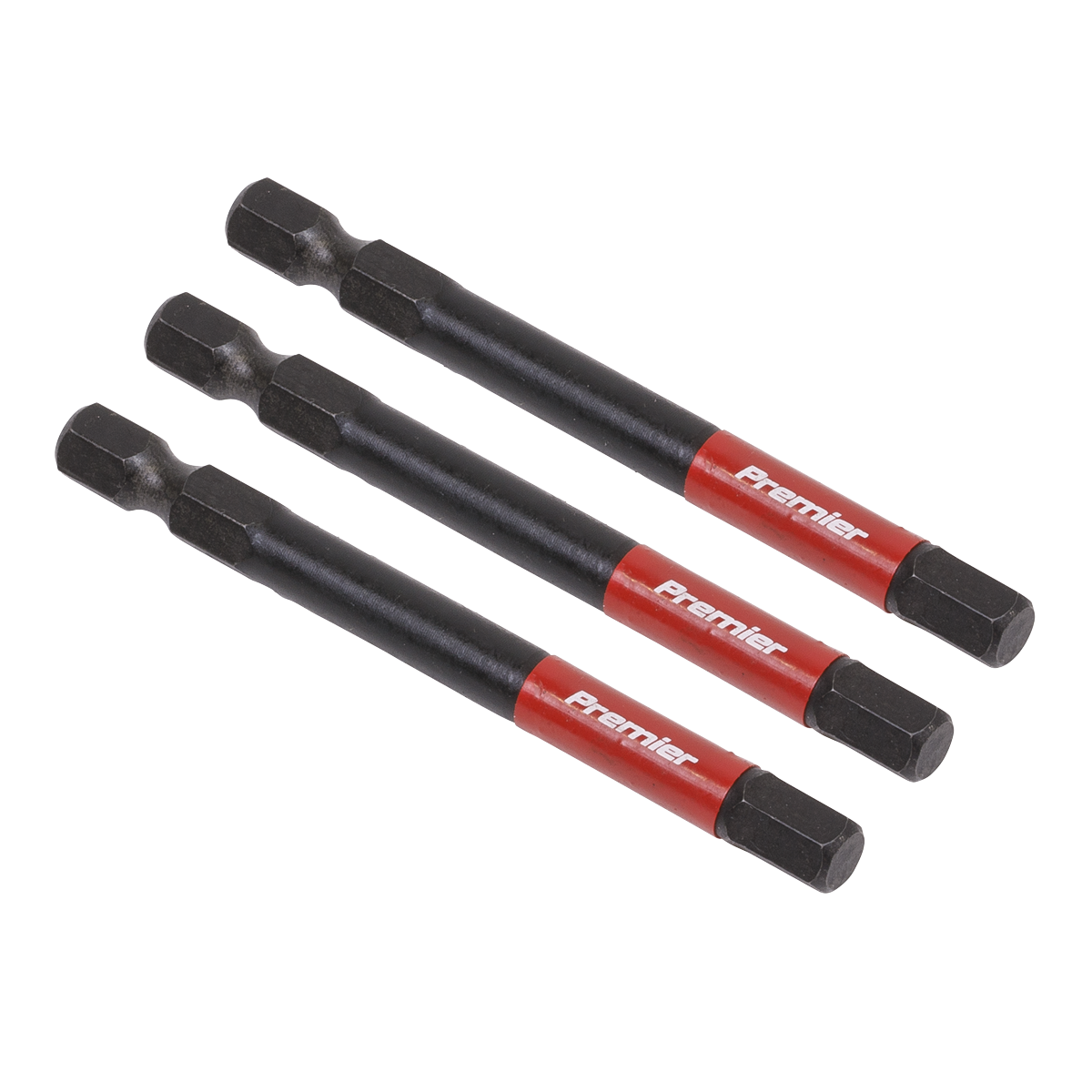 Premier Hex Impact Power Tool Bits 3pc