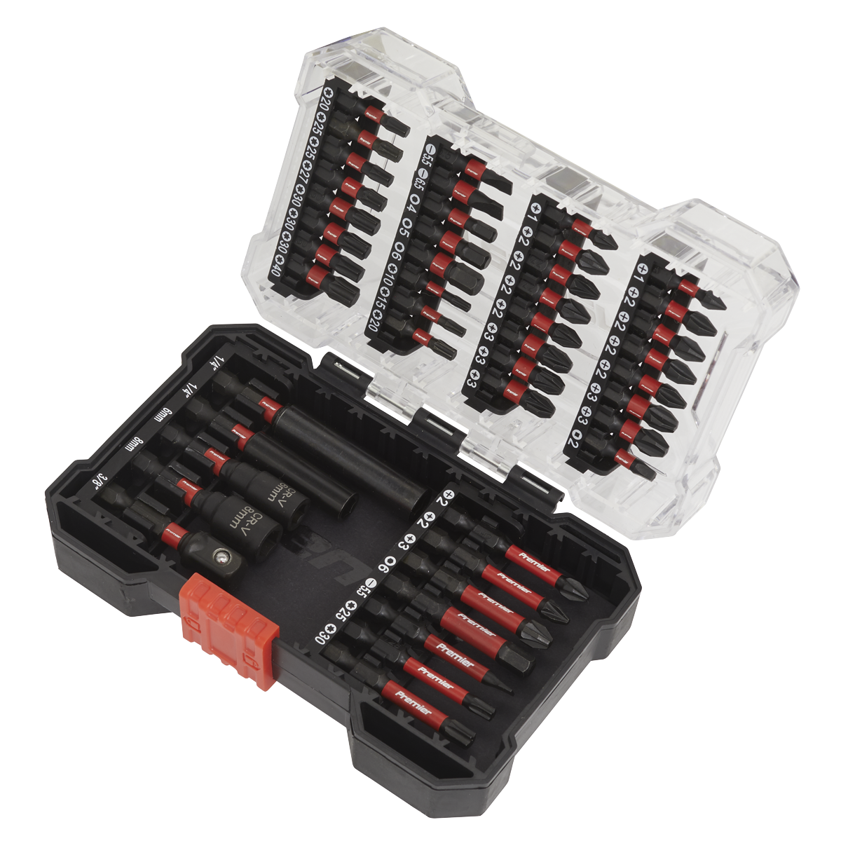 Premier Power Tool Bit Set 44pc Impact Grade