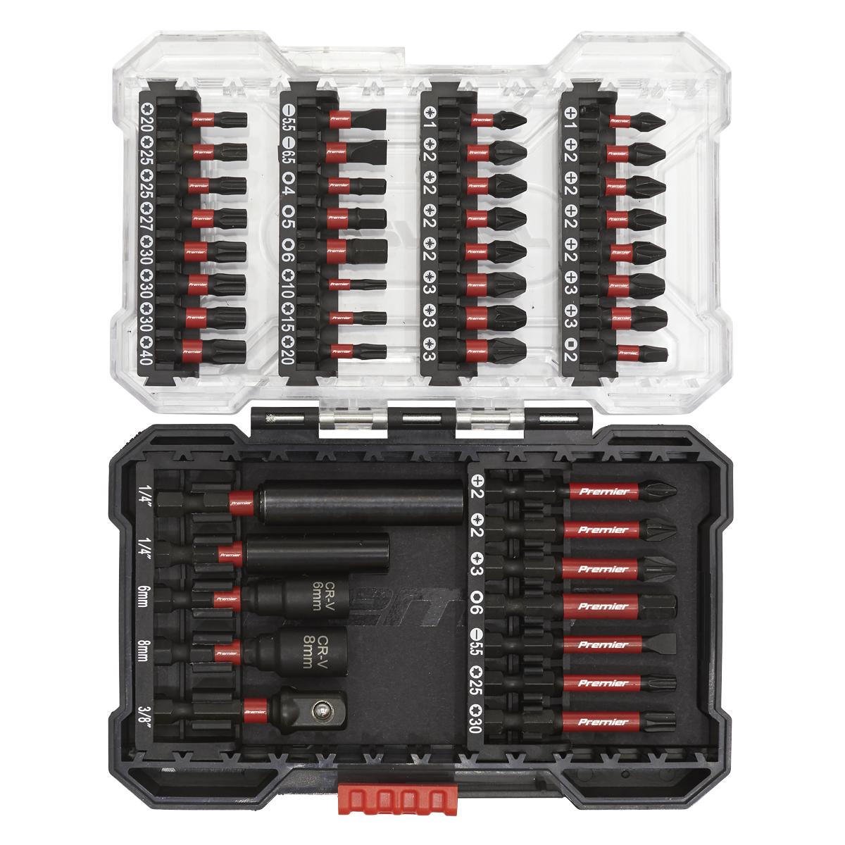 Premier Power Tool Bit Set 44pc Impact Grade