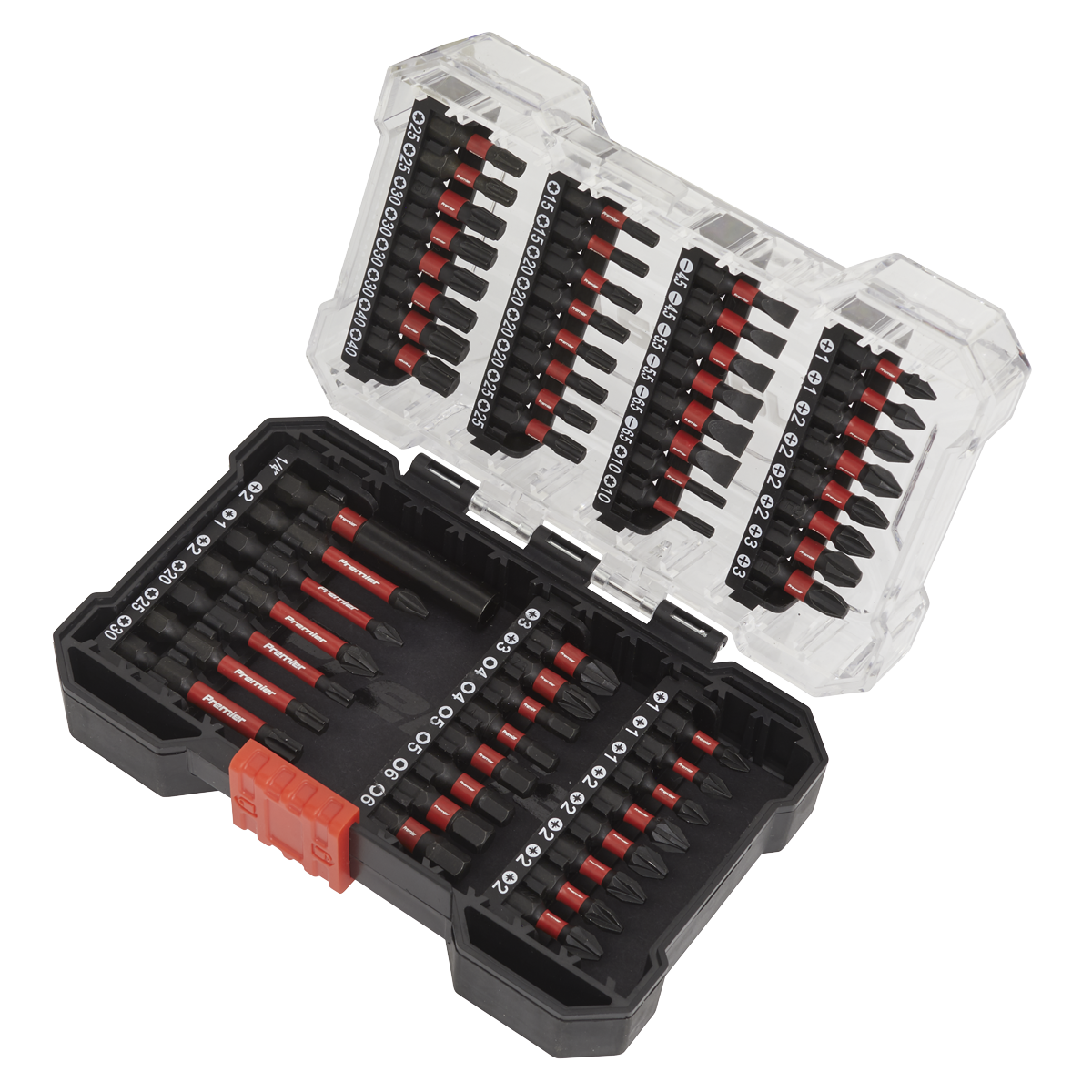 Premier Impact Grade Power Tool Bit Set 55pc