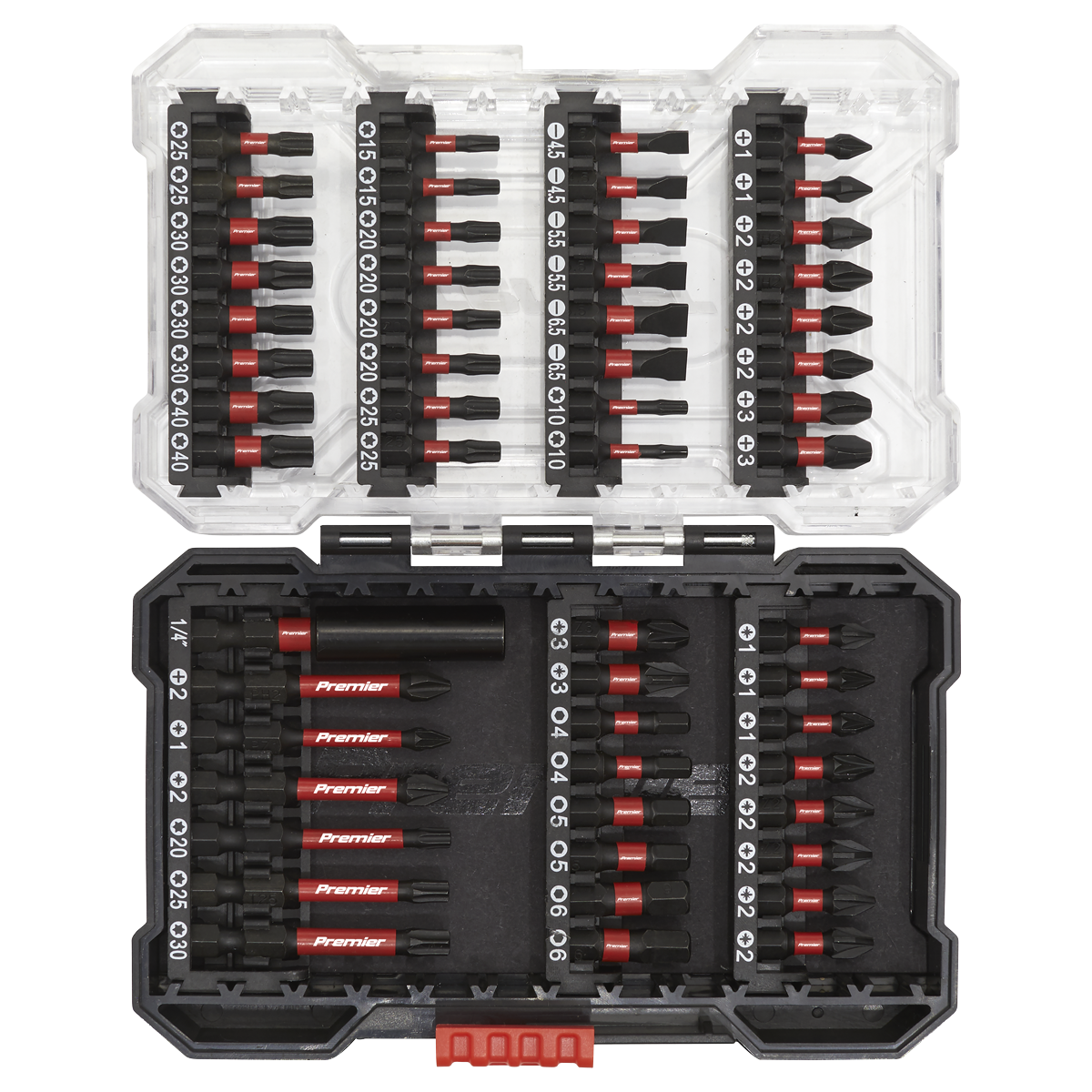 Premier Impact Grade Power Tool Bit Set 55pc