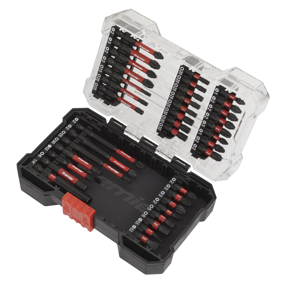 Premier Impact Grade Power Tool Bit Set 38pc