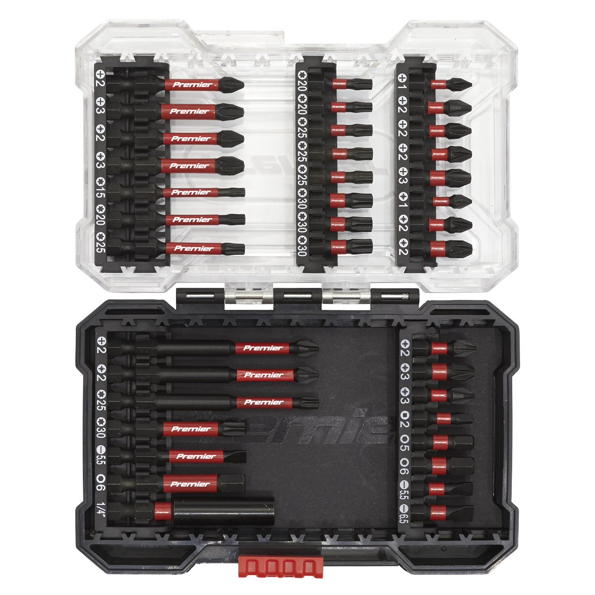 Premier Impact Grade Power Tool Bit Set 38pc